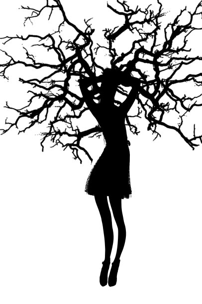 树的女人图片下载