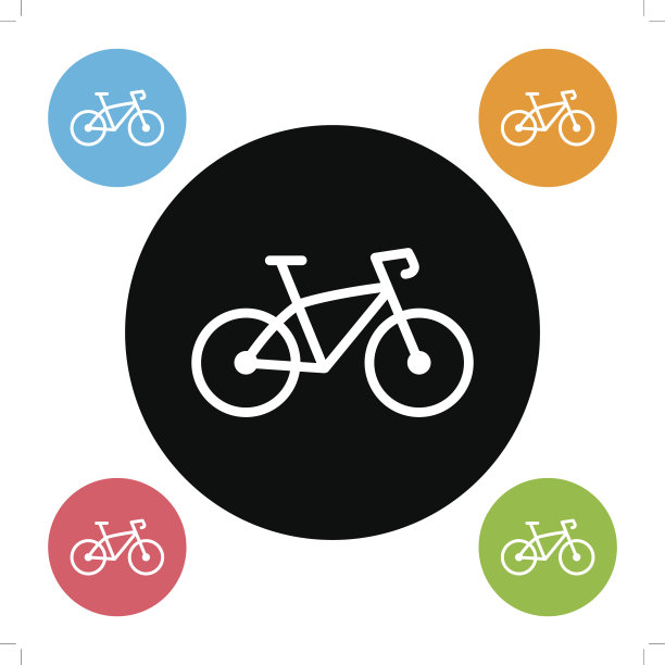轮自行车图标图片下载