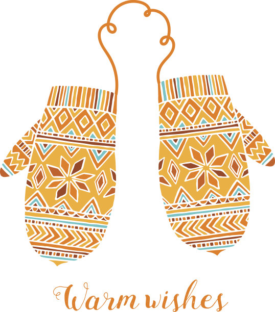 矢量vinter连指隔离图片下载