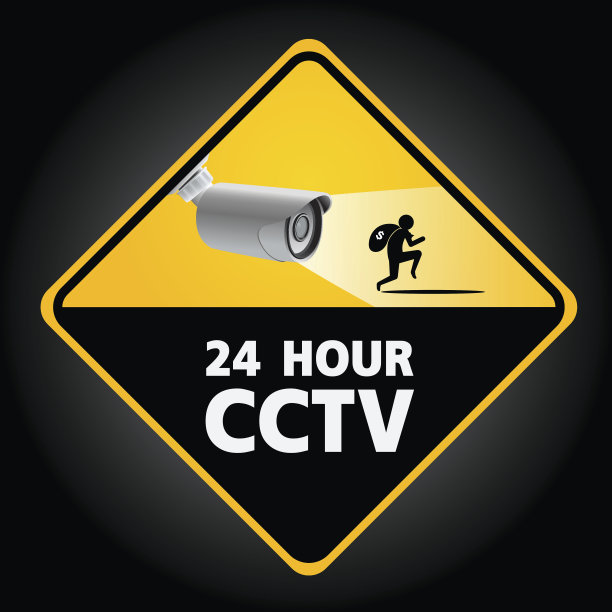 闭路电视摄像头素材图片