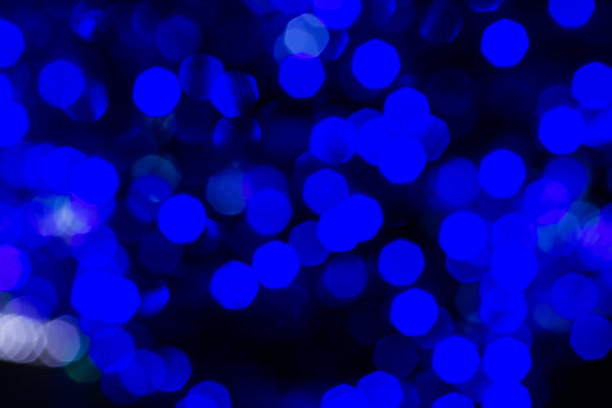 散焦散景灯图片下载