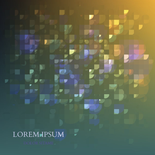 带有魔幻粒子的抽象彩色背景矢量素材图片下载