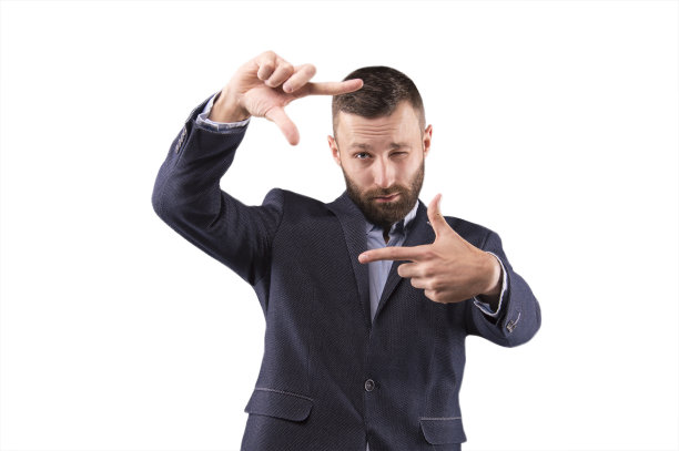 商人看着相机图片下载