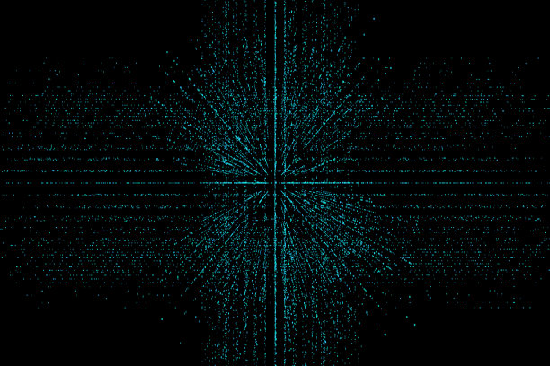 科技数字信息未来科技数字阵列素材图片