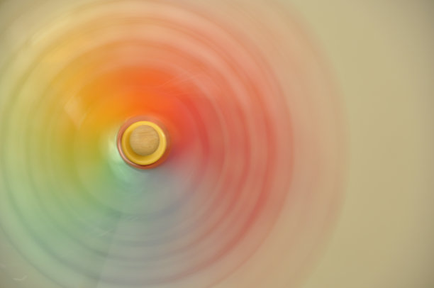 彩色风向标慢速快门摄影图片下载