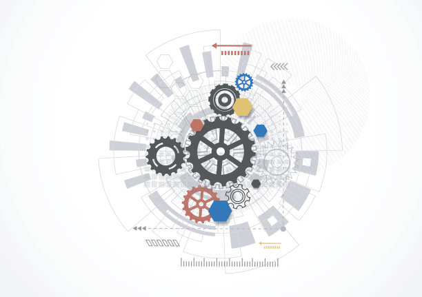摘要多边形空间低多边形暗背景图片下载
