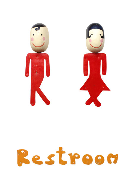 厕所的标签图片下载