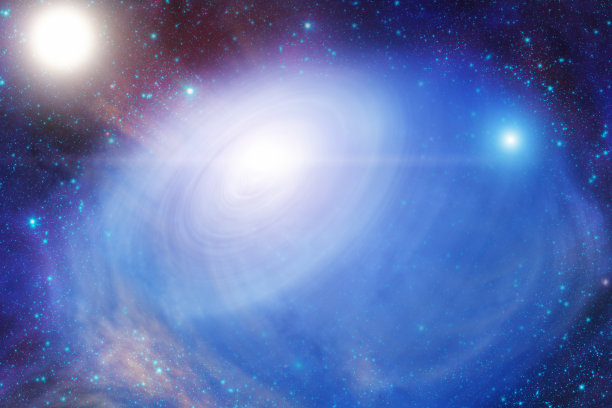 黑暗的宇宙天空中的银河恒星。我的天文工作。图片下载