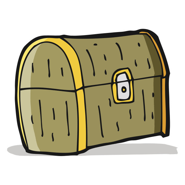 卡通宝箱图片下载