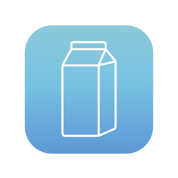 包装乳制品系列图标图片下载