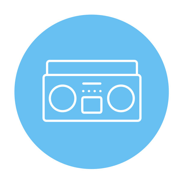 收录机播放线图标图片下载