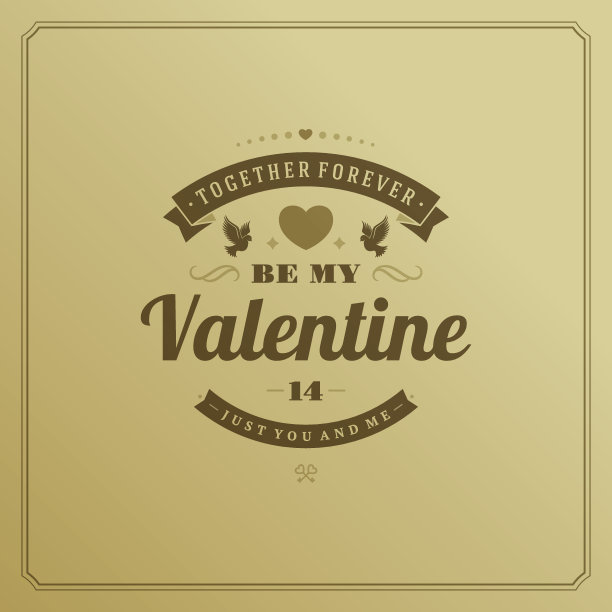 情人节贺卡和黑色纸张图片下载