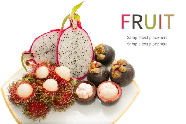 果实孤立于白色图片下载