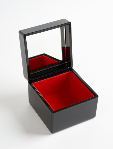 黑色光泽的盒子图片下载