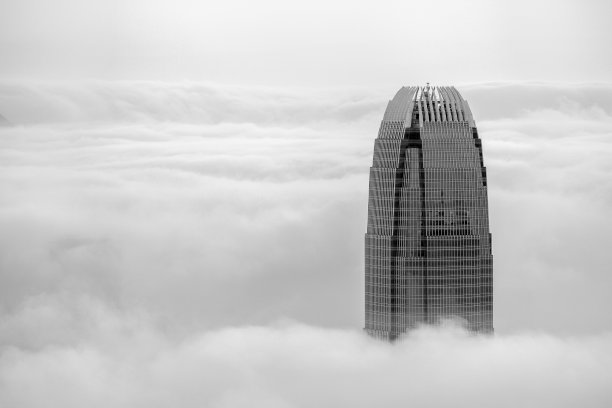 云中的城市——香港图片下载