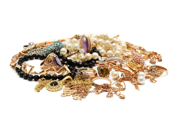 黄金饰品素材图片