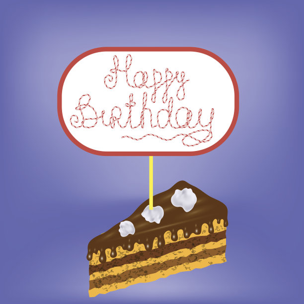 甜蜜的蛋糕孤立图片下载