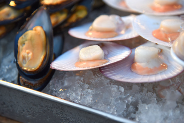 烤扇贝图片下载