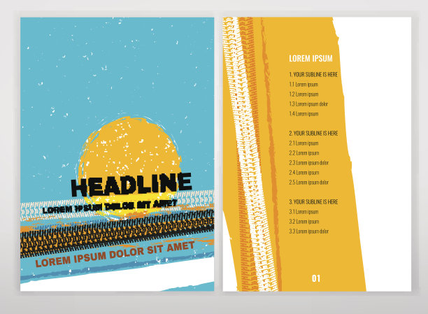 枯燥乏味的轮胎小册子图片下载