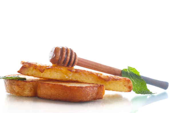 加蜂蜜在面糊吐司里炸图片下载