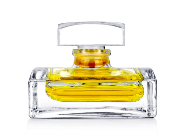 香水瓶孤立白色图片下载