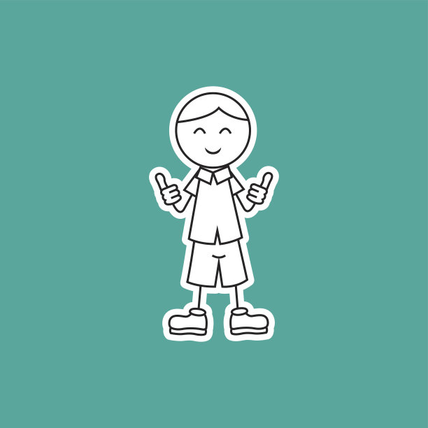 男孩的性格图片下载