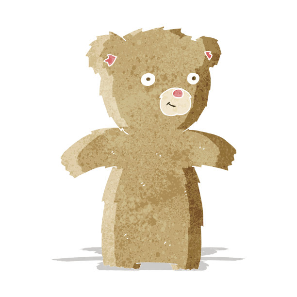 卡通的泰迪熊图片下载