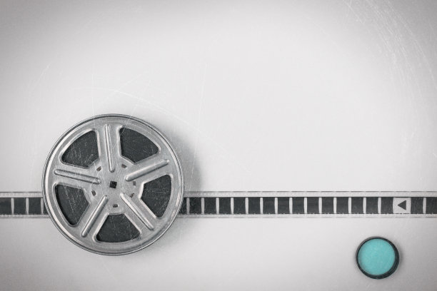 卷与电影素材图片