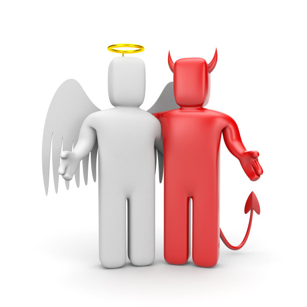 善与恶之间的友谊图片下载