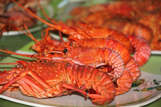 烤龙虾图片下载