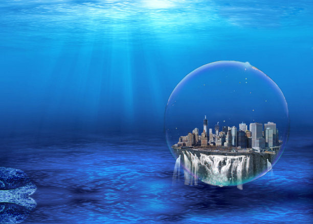 水下城市图片下载