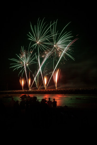 赫恩山Herne湾烟花图片下载