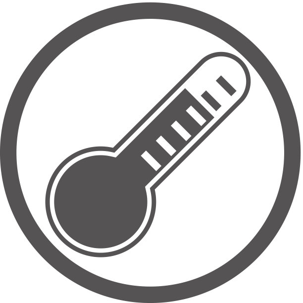 温度计矢量图标图片下载