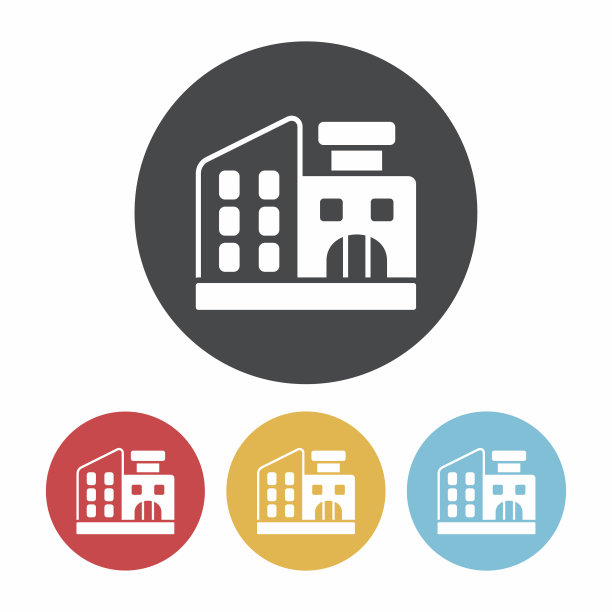 建筑图标图片下载