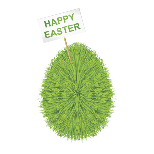 草蛋象征着复活节快乐图片下载