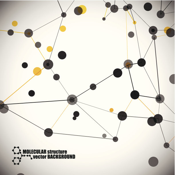 美丽的分子结构图片下载