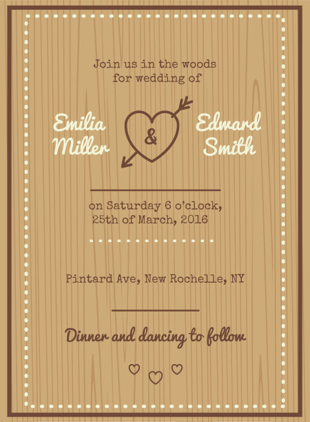 在树林里举行婚礼图片下载