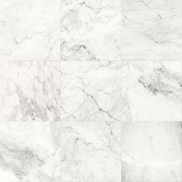 豪华的白色大理石瓷砖的纹理和背景。图片下载