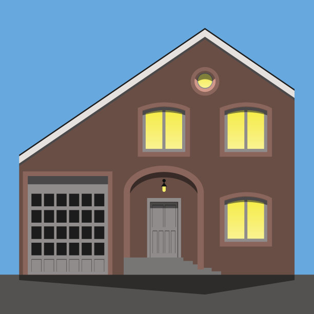 住宅砖房图片下载