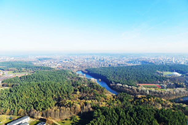 城市塔楼景观图片下载
