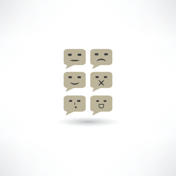 灰色泡沫言论图片下载