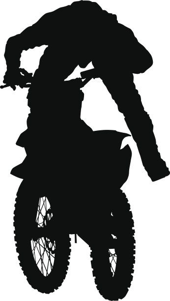 飞行的单车两素材图片