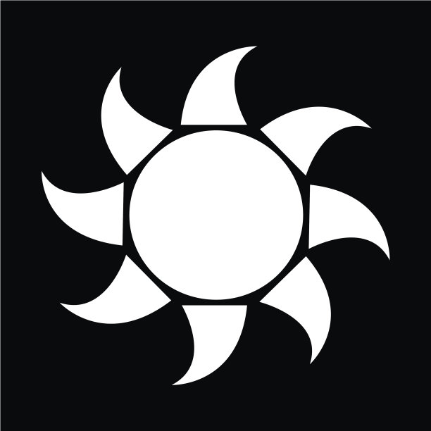 太阳图标图片下载