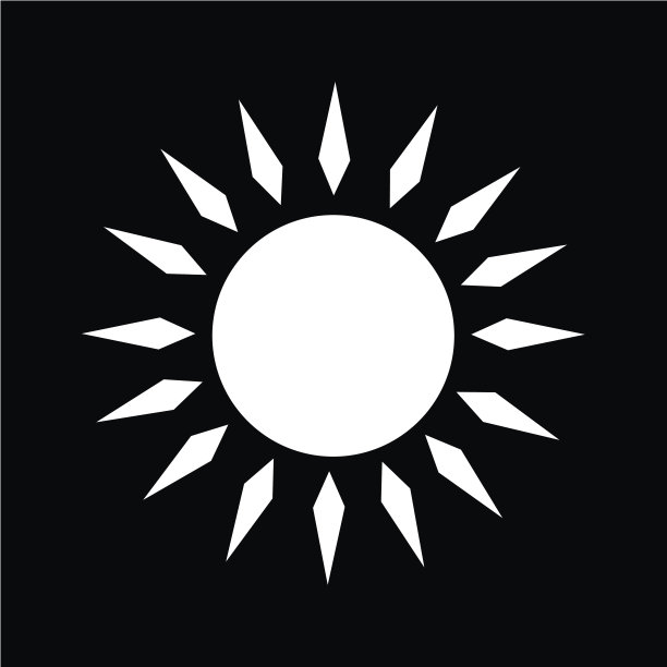 太阳图标图片下载
