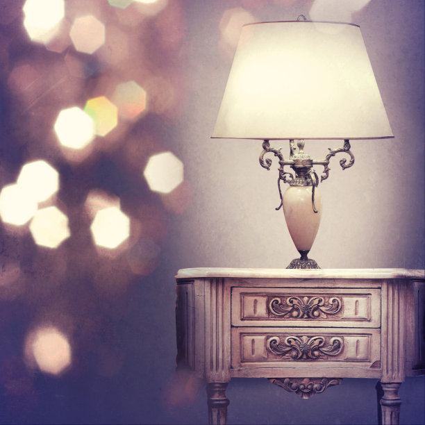 古董台灯图片下载