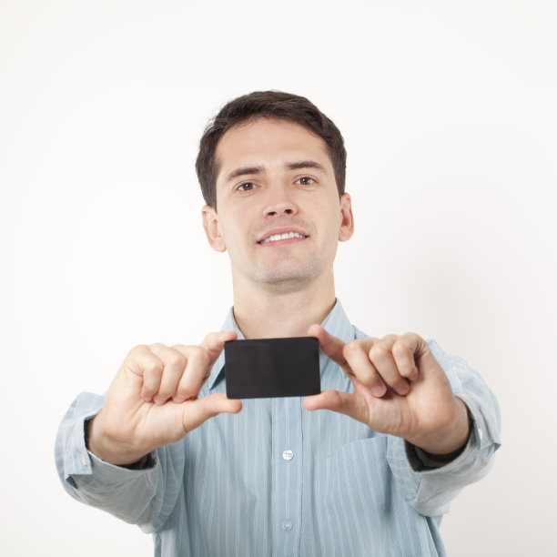 空白的名片。图片下载