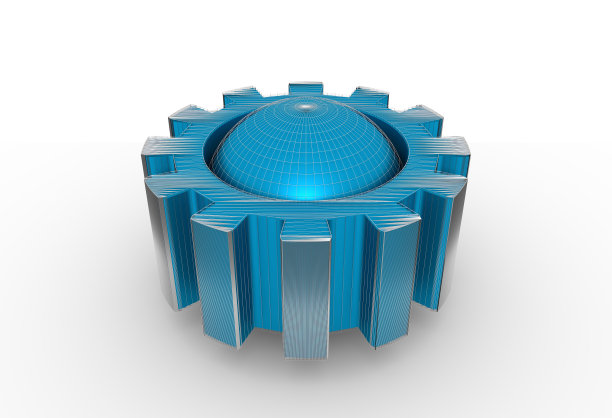 齿轮等距模型。图片下载