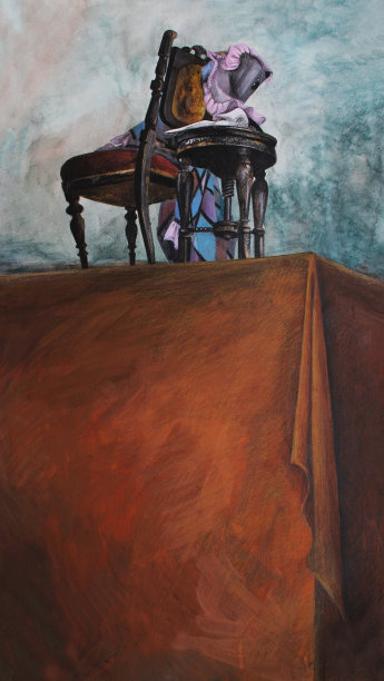 复古风格的静物，手绘水彩插图图片下载