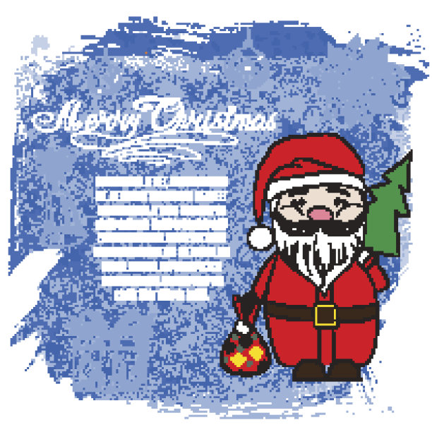 矢量2015新年复古邀请图片下载