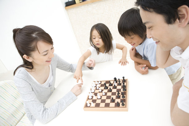 国际象棋家庭素材图片